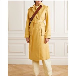 Leather trench coat Small DK34